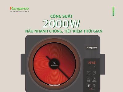 Bếp hồng ngoại đơn Kangaroo KG20IFT2