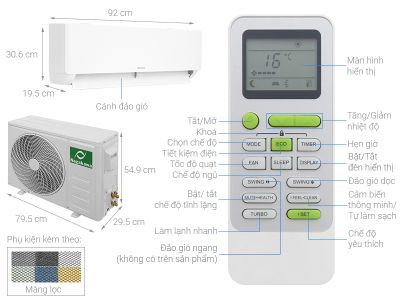 Máy lạnh Nagakawa Inverter 2 HP NIS-C18R2T30