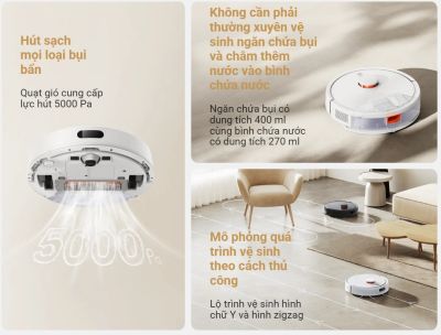 Robot hút bụi lau nhà Xiaomi Vacuum S20