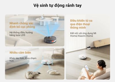 Robot hút bụi lau nhà Xiaomi Vacuum S20